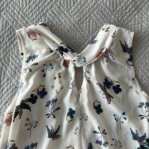 Twist Front LOFT Sleeveless Blouse